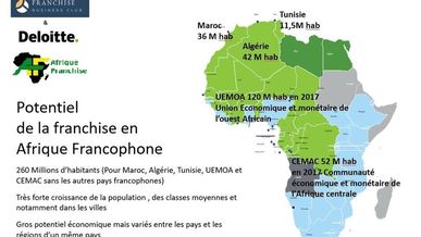 Créer sa franchise au Maghreb et en Afrique. Webinar Gratuit le 21 janvier